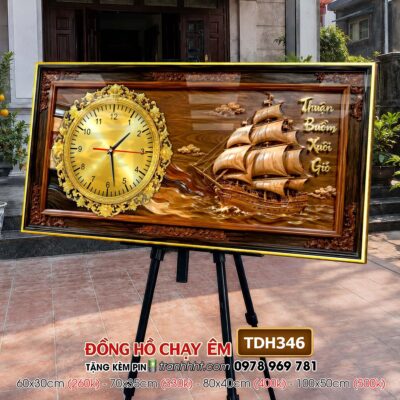 Tranh Đồng Hồ treo tường TDH346