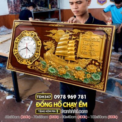 Tranh Đồng Hồ treo tường TDH347