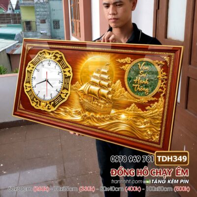 Tranh Đồng Hồ treo tường TDH349