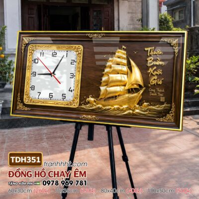 Tranh Đồng Hồ treo tường TDH351