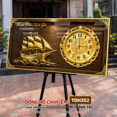 Tranh Đồng Hồ treo tường TDH352