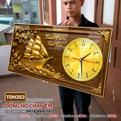 Tranh Đồng Hồ treo tường TDH353