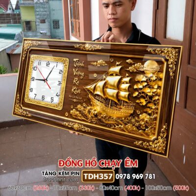 Tranh Đồng Hồ treo tường TDH357
