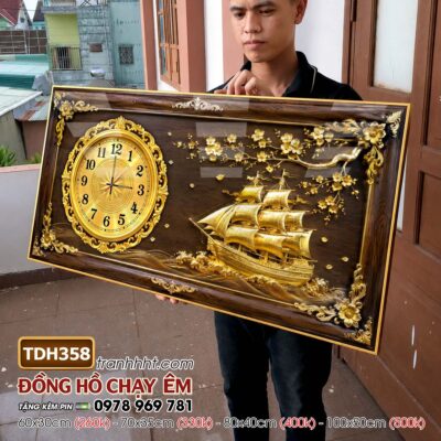 Tranh Đồng Hồ treo tường TDH358