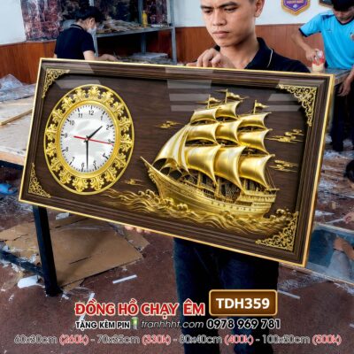 Tranh Đồng Hồ treo tường TDH359