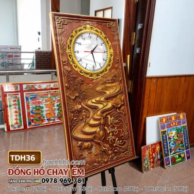 Tranh Đồng Hồ treo tường TDH36