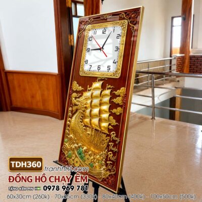 Tranh Đồng Hồ treo tường TDH360