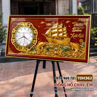 Tranh Đồng Hồ treo tường TDH362