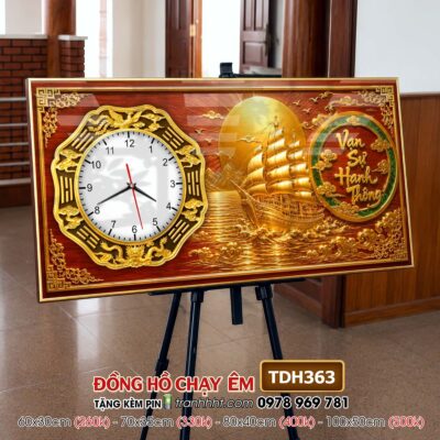 Tranh Đồng Hồ treo tường TDH363