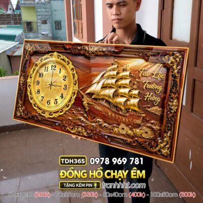 Tranh Đồng Hồ treo tường TDH365