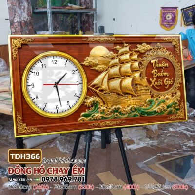 Tranh Đồng Hồ treo tường TDH366