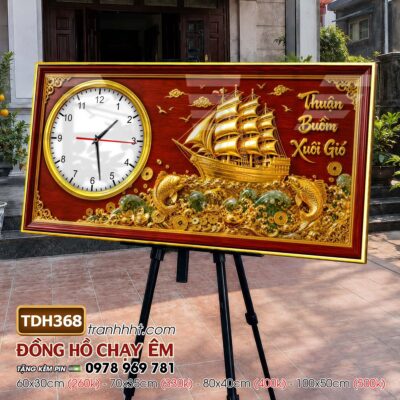 Tranh Đồng Hồ treo tường TDH368