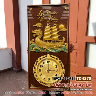 Tranh Đồng Hồ treo tường TDH370