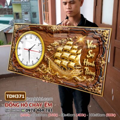 Tranh Đồng Hồ treo tường TDH371