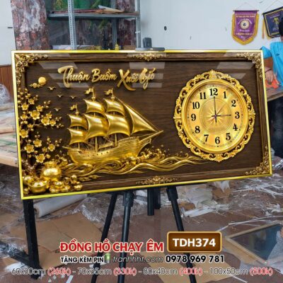 Tranh Đồng Hồ treo tường TDH374
