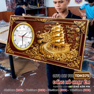 Tranh Đồng Hồ treo tường TDH375