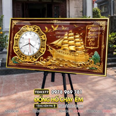 Tranh Đồng Hồ treo tường TDH377