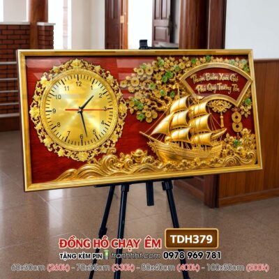 Tranh Đồng Hồ treo tường TDH379