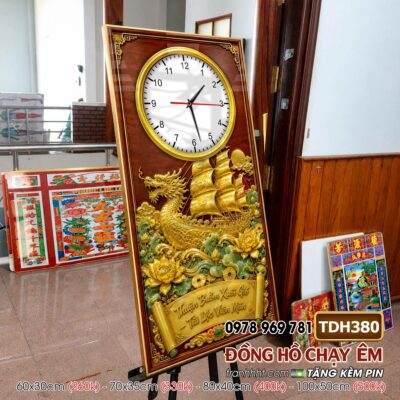 Tranh Đồng Hồ treo tường TDH380