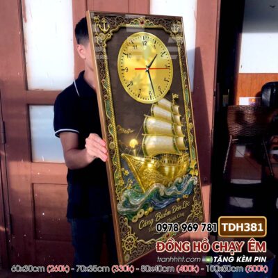 Tranh Đồng Hồ treo tường TDH381