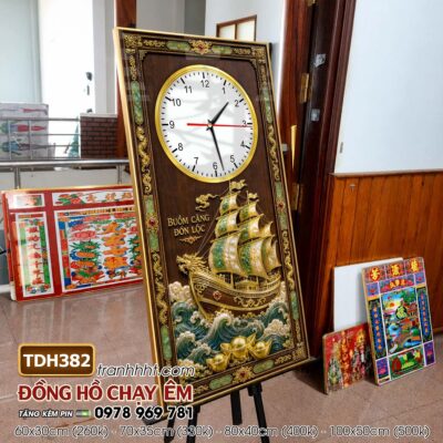 Tranh Đồng Hồ treo tường TDH382