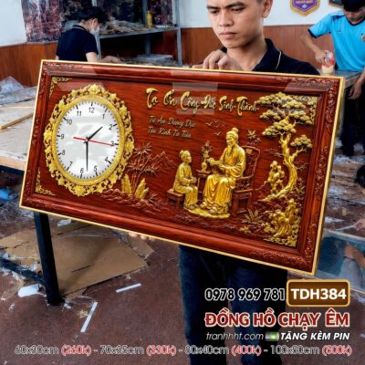 Tranh Đồng Hồ treo tường TDH384