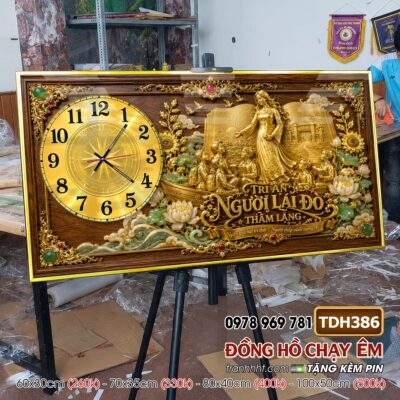 Tranh Đồng Hồ treo tường TDH386