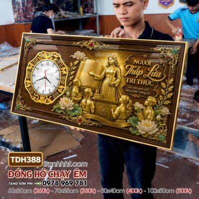 Tranh Đồng Hồ treo tường TDH388