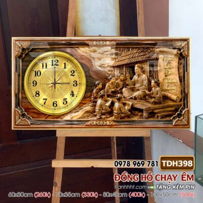 Tranh Đồng Hồ treo tường TDH398