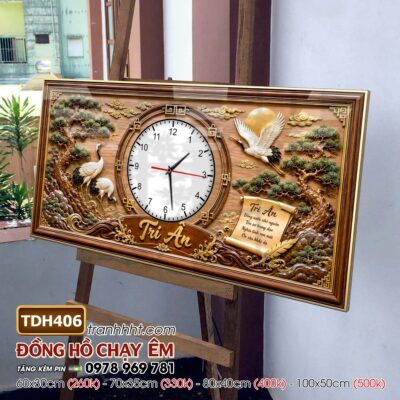 Tranh Đồng Hồ treo tường TDH406