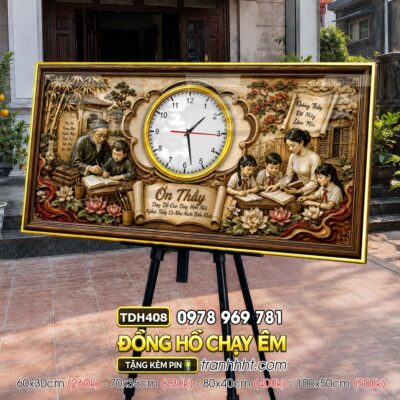 Tranh Đồng Hồ treo tường TDH408