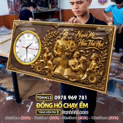 Tranh Đồng Hồ treo tường TDH412
