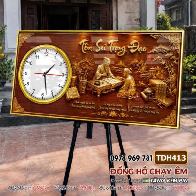 Tranh Đồng Hồ treo tường TDH413