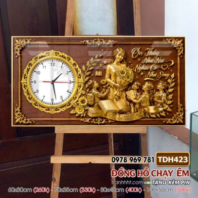 Tranh Đồng Hồ treo tường TDH423