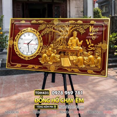 Tranh Đồng Hồ treo tường TDH431