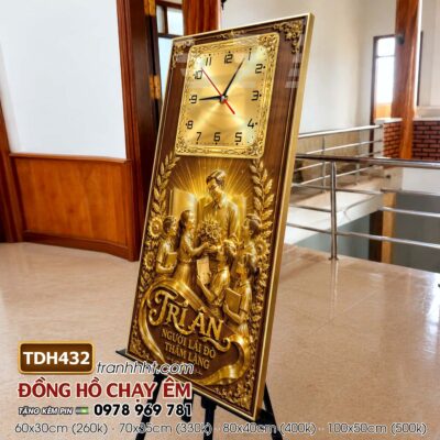 Tranh Đồng Hồ treo tường TDH432