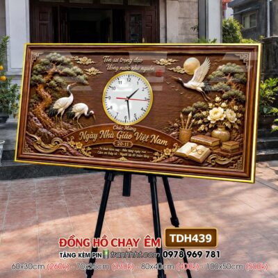 Tranh Đồng Hồ treo tường TDH439
