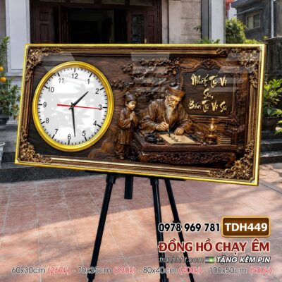 Tranh Đồng Hồ treo tường TDH449