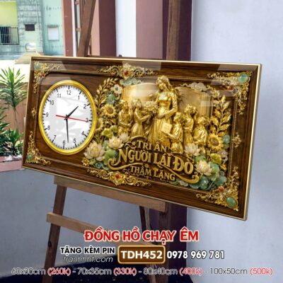Tranh Đồng Hồ treo tường TDH452