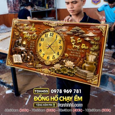 Tranh Đồng Hồ treo tường TDH455