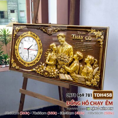Tranh Đồng Hồ treo tường TDH458