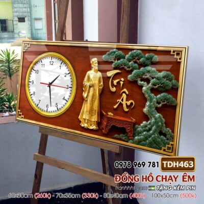 Tranh Đồng Hồ treo tường TDH463