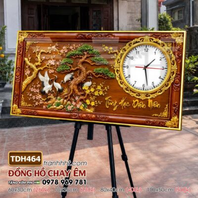 Tranh Đồng Hồ treo tường TDH464