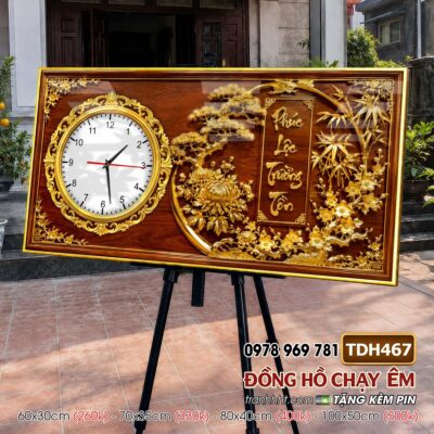 Tranh Đồng Hồ treo tường TDH467