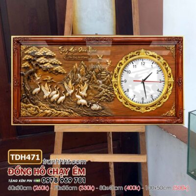 Tranh Đồng Hồ treo tường TDH471