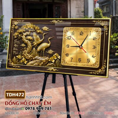Tranh Đồng Hồ treo tường TDH472