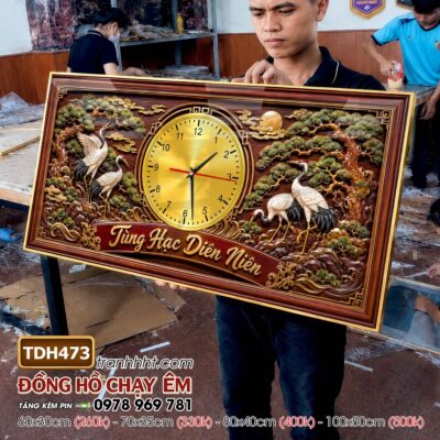 Tranh Đồng Hồ treo tường TDH473