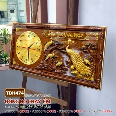 Tranh Đồng Hồ treo tường TDH474