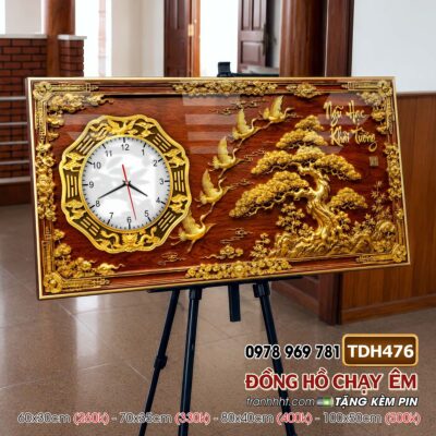 Tranh Đồng Hồ treo tường TDH476