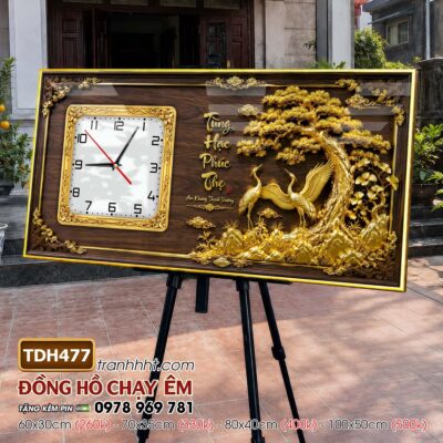 Tranh Đồng Hồ treo tường TDH477